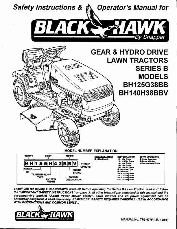 Snapper Lawn Mower BH140H38BBV-page_pdf